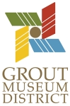 Grout Museum District multi-colored logo