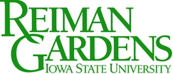 Reiman Gardens Iowa State University green logo
